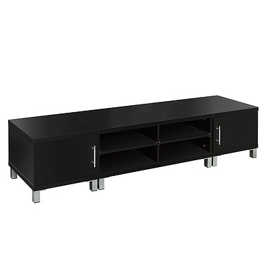 TV Stand Entertainment Unit Lowline Cabinet Drawer Black  - Brand New - Free Shipping