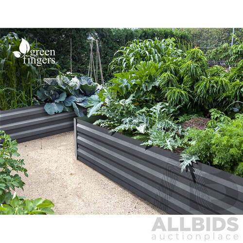 Garden Bed 2PCS 150X90X30CM Galvanised Steel Raised Planter - Brand New - Free Shipping