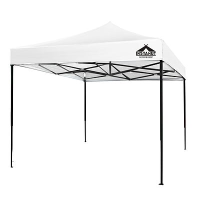 Gazebo 3x3m Pop Up Marquee Replacement Roof Outdoor Wedding Tent White