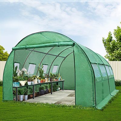 Greenhouse 4MX3MX2M Green House Replacement Cover Only Garden Shed