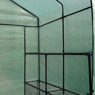1.4 x 1.55M Walk-in All Weather Green House Greenhouse - Free Shipping