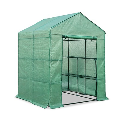 1.4 x 1.55M Walk-in All Weather Green House Greenhouse - Free Shipping
