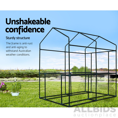 Greenhouse Garden Shed Green House 1.9X1.2M Storage Plant Lawn - Brand New - Free Shipping
