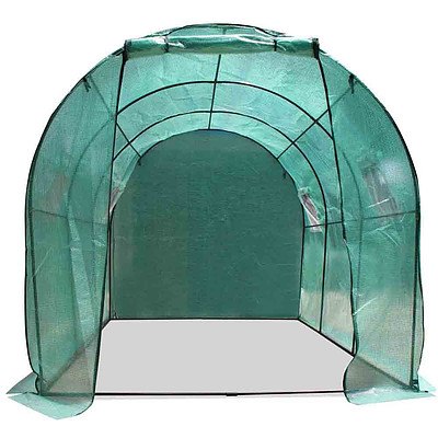 Greenhouse with Green PE Cover - 3M x 2M - Brand New - Free Shipping