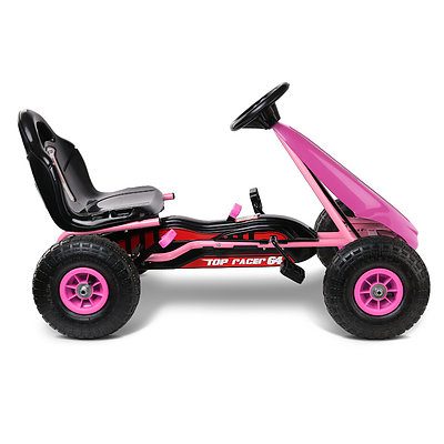 Kids Pedal Powered Go Kart - Pink - Brand New - Free Shipping