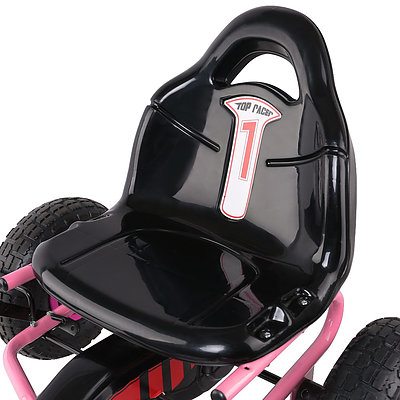 Kids Pedal Powered Go Kart - Pink - Brand New - Free Shipping