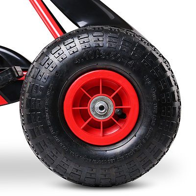 Kids Pedal Go Kart Car Ride On Toys Racing Bike Rubber Tyre Adjustable Seat - Brand New - Free Shipping