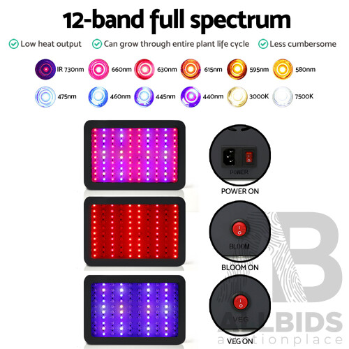 1000W LED Grow Light Full Spectrum  - Brand New - Free Shipping