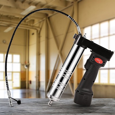 12V Rechargeable Cordless Grease Gun - Black - Brand New - Free Shipping