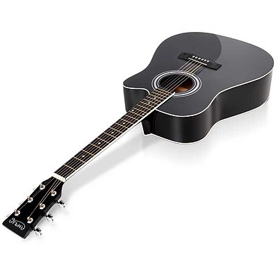 41 inch Steel-Stringed Acoustic Guitar Black - Brand New - Free Shipping