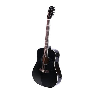 41 Inch Wooden Acoustic Guitar with Accessories set Black - Brand New - Free Shipping