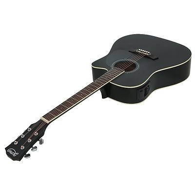 41" Inch Electric Acoustic Guitar Wooden Classical Full Size EQ Bass Black - Brand New - Free Shipping