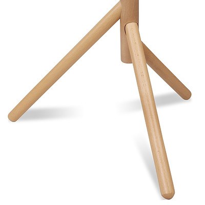 Wooden Coat Rack Clothes Stand Hanger Beige - Brand New