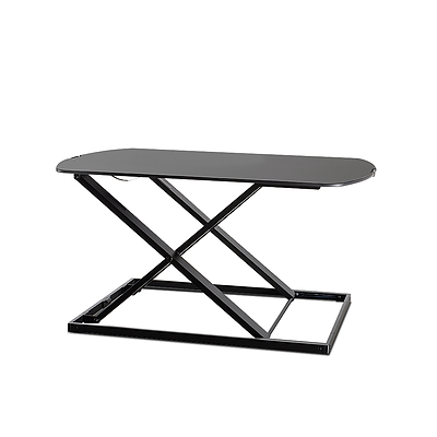Height Adjustable Standing Desk - Black - Free Shipping