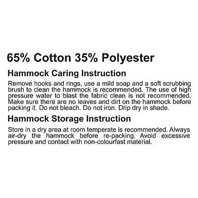Creamy White Hanging Hammock Chair - Brand New - Free Shipping
