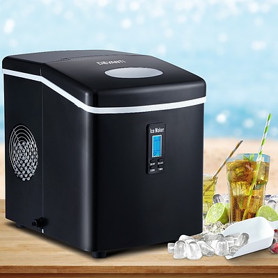 3.2L Portable Ice Cube Maker Machine Benchtop Counter Black - Brand New - Free Shipping