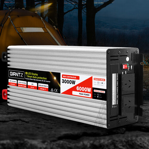 3000W/6000W Pure Sine Wave Power Inverter - Brand New - Free Shipping