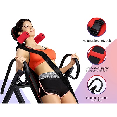 Everfit Inversion Table Gravity Stretcher Inverter Foldable Home Fitness Gym - Brand New - Free Shipping