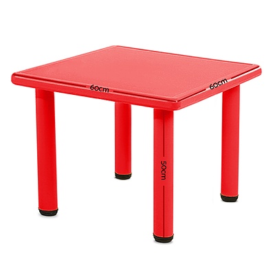 Kid's Table and Chair Set - Red - Free Shipping