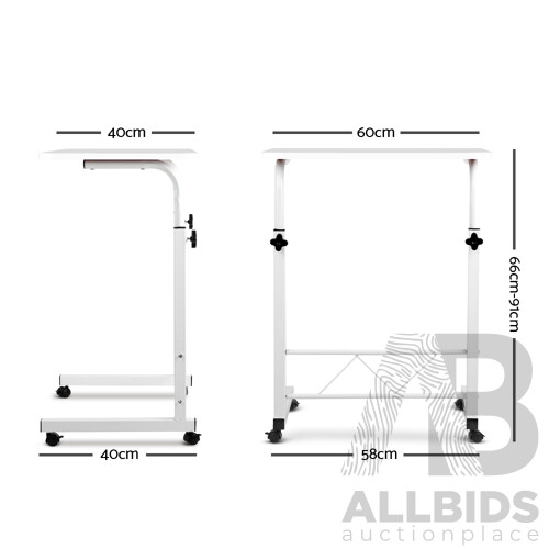 Laptop Table Desk Portable - White - Brand New - Free Shipping