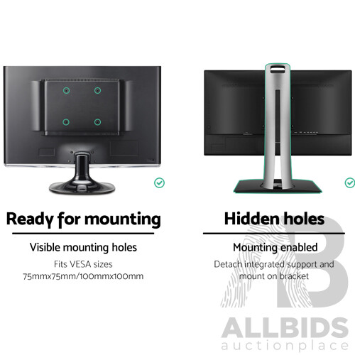 Adjustable Monitor Arm Desk Mounted - Black - Free Shipping