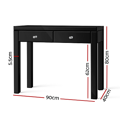 Mirrored Furniture Console Table Hallway Hall Entry Dressing Side Drawers - Brand New - Free Shipping