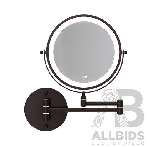 Extendable Makeup Mirror 10X Magnifying Double-Sided Bathroom Mirror BR - Brand New - Free Shipping