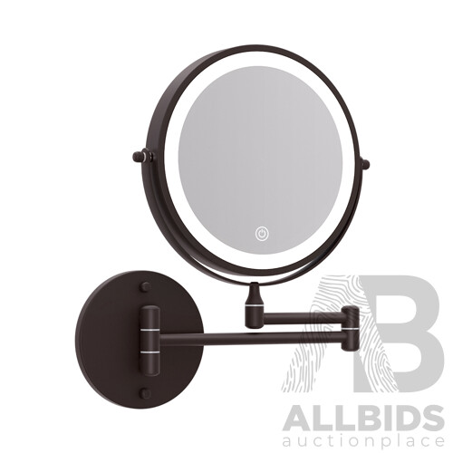 Extendable Makeup Mirror 10X Magnifying Double-Sided Bathroom Mirror BR - Brand New - Free Shipping