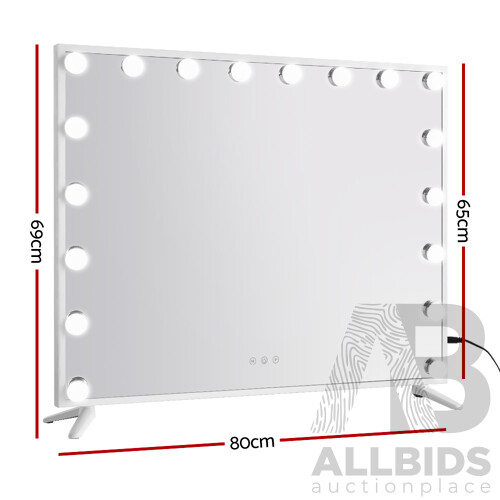 Makeup Mirror with Light LED Hollywood Vanity Dimmable Wall Mirrors - Brand New - Free Shipping