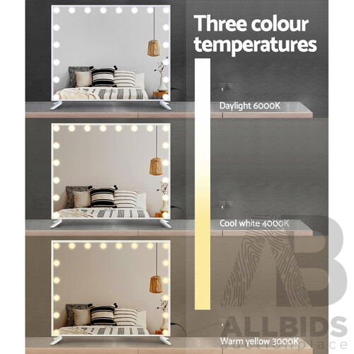 Makeup Mirror with Light LED Hollywood Vanity Dimmable Wall Mirrors - Brand New - Free Shipping