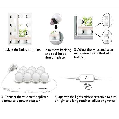 Mirror LED Lights Kit