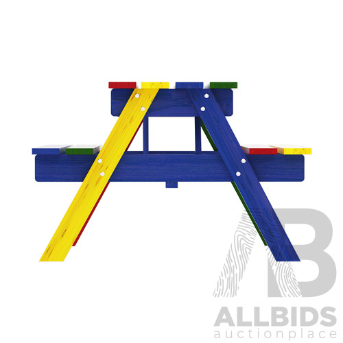 Kids Outdoor Table and Chairs Picnic Lot 1427943 ALLBIDS