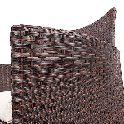 3-piece Outdoor Chair and Table Set Brown - Brand New - Free Shipping