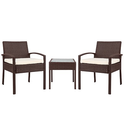 3-piece Outdoor Set - Brown - Brand New - Free Shipping