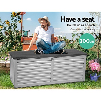 Outdoor Storage Box Bench Seat 390L - Brand New - Free Shipping