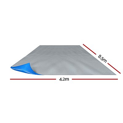 8.5M X 4.2M Solar Swimming Pool Cover 500 Micron Outdoor Blanket - Brand New - Free Shipping