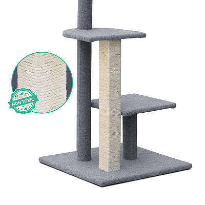124cm Cat Scratching Post - Grey - Brand New - Free Shipping
