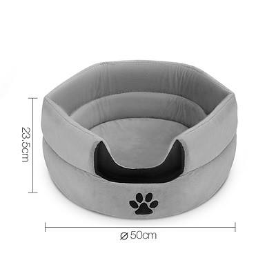 Pet Cave Bed Grey - Brand New