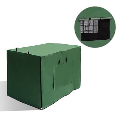 48inch Collapsible Pet Cage with Cover - Black & Green - Brand New - Free Shipping