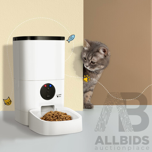 Automatic Pet Feeder 6L Auto Wifi Dog Cat Feeder Smart Food App Control - Brand New - Free Shipping