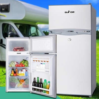 100L Portable Bar Fridge Freezer Cooler 12V/24V/240V Caravan