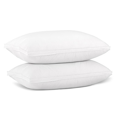 Duck Feather Down Twin Pack Pillow - Brand New - Free Shipping