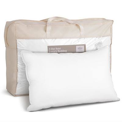Duck Feather Down Twin Pack Pillow - Brand New - Free Shipping