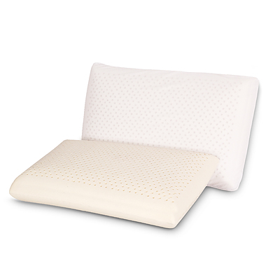 Set of 2 Natural Latex Pillow - Brand New - Free Shipping