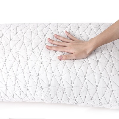 Set of 2 Rayon Single Memory Foam Pillow - Brand New - Free Shipping