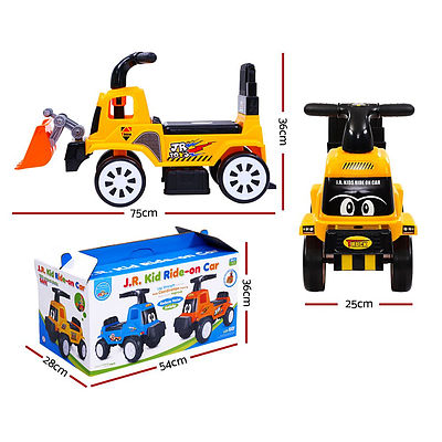 Kids Ride On Car Toys Truck Bulldozer Digger Toddler Toy Foot to Floor - Brand New - Free Shipping