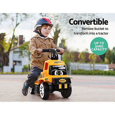 Kids Ride On Car Toys Truck Bulldozer Digger Toddler Toy Foot to Floor - Brand New - Free Shipping