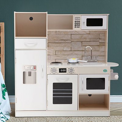 Wooden Kitchen Pretend Play Set - Brand New - Free Shipping