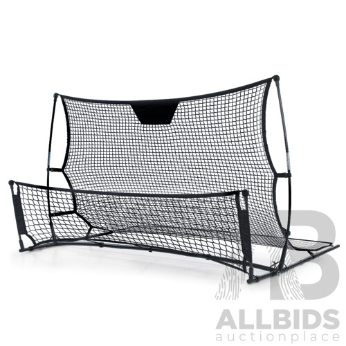 Portable Soccer Rebounder Net Volley Training Football Goal Trainer XL - Brand New - Free Shipping