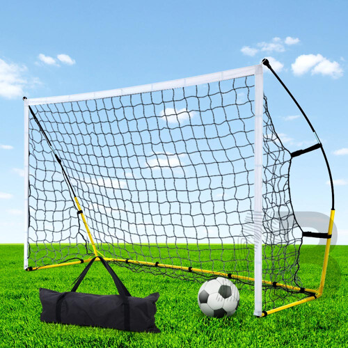 Everfit Portable Soccer Football Goal Net Kids Outdoor Training Sports 3.6M XL